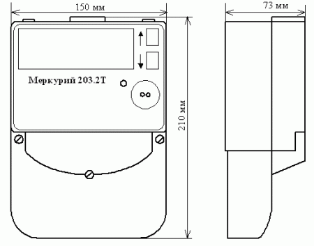 Меркурий 203,2T GBO