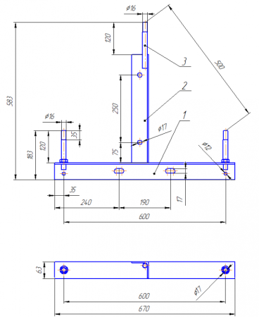 Траверса ТН-8